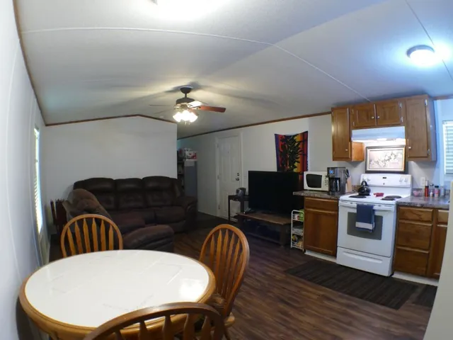 a bathroom with sink and mirror