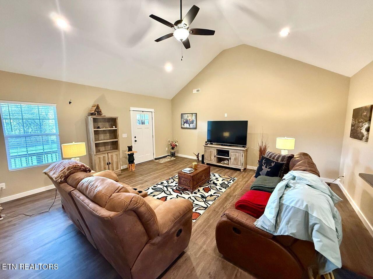 1825 Pleasant View Cemetery Road New Market, TN 37820 - Photo 16 of 19 a living room with furniture and a flat screen tv