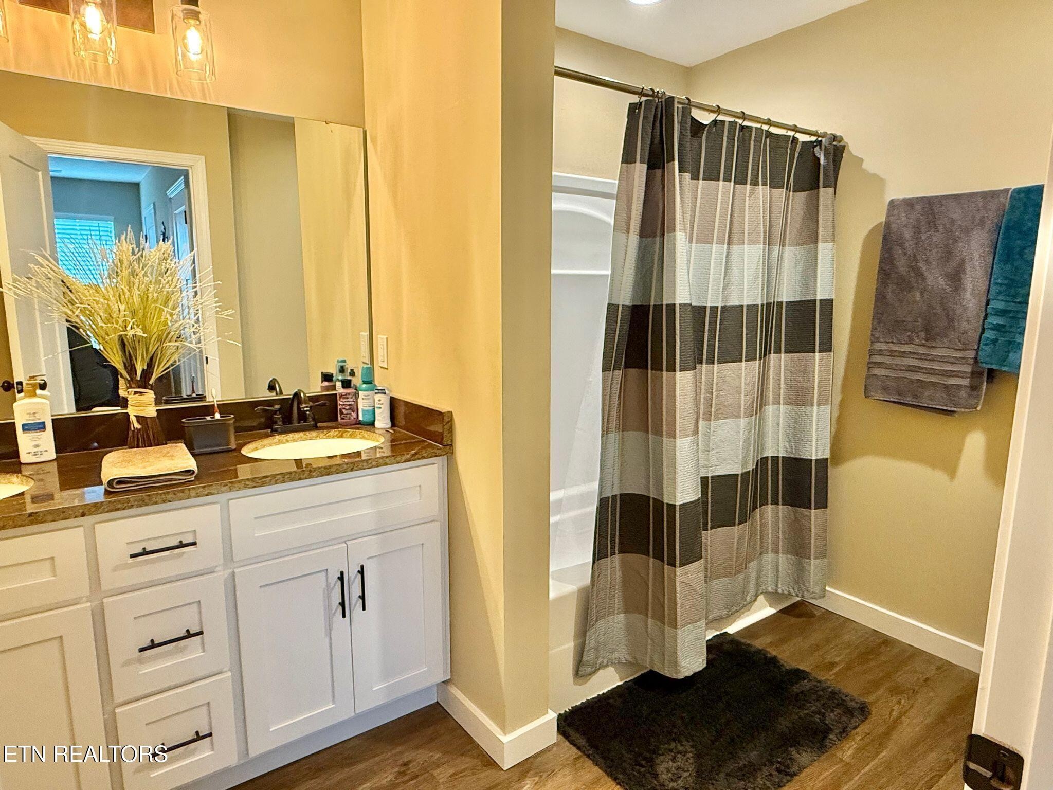 1825 Pleasant View Cemetery Road New Market, TN 37820 - Photo 5 of 19 a bathroom with a sink a mirror and shower