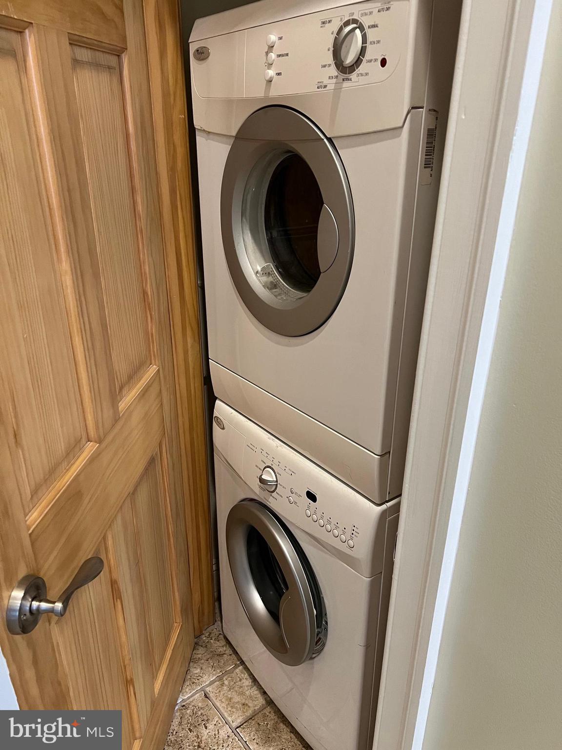 1230 North Calvert Street, Unit 1 Baltimore, MD 21202 - Photo 10 of 14 a utility room with dryer and washer