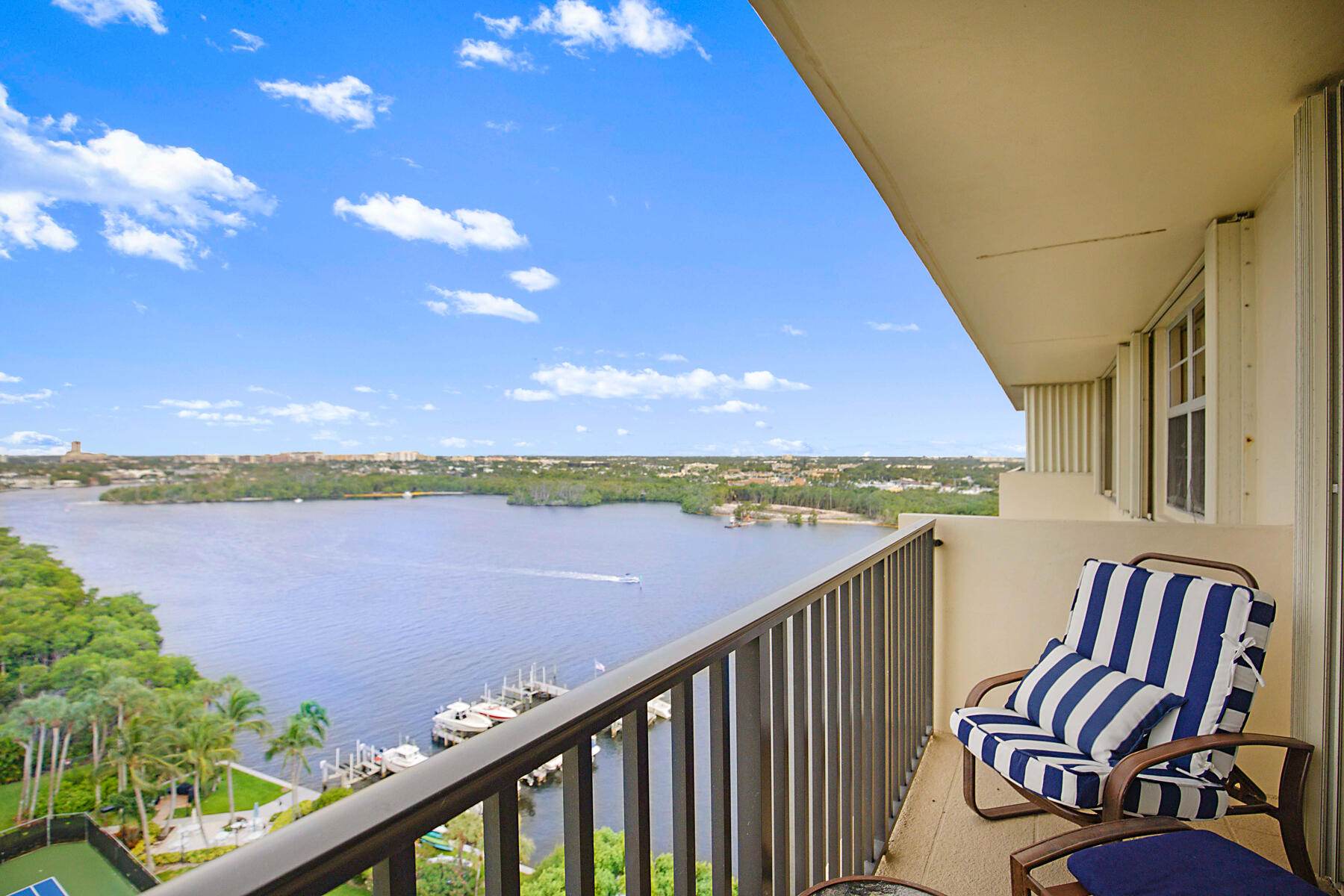 2121 North Ocean Boulevard, Unit 1507W Boca Raton, FL 33431 - Photo 27 of 56 Balcony