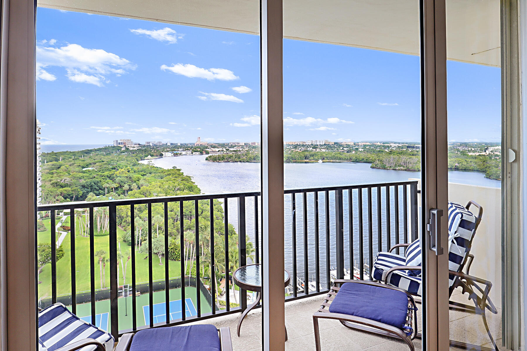 2121 North Ocean Boulevard, Unit 1507W Boca Raton, FL 33431 - Photo 4 of 56 Views from the living area