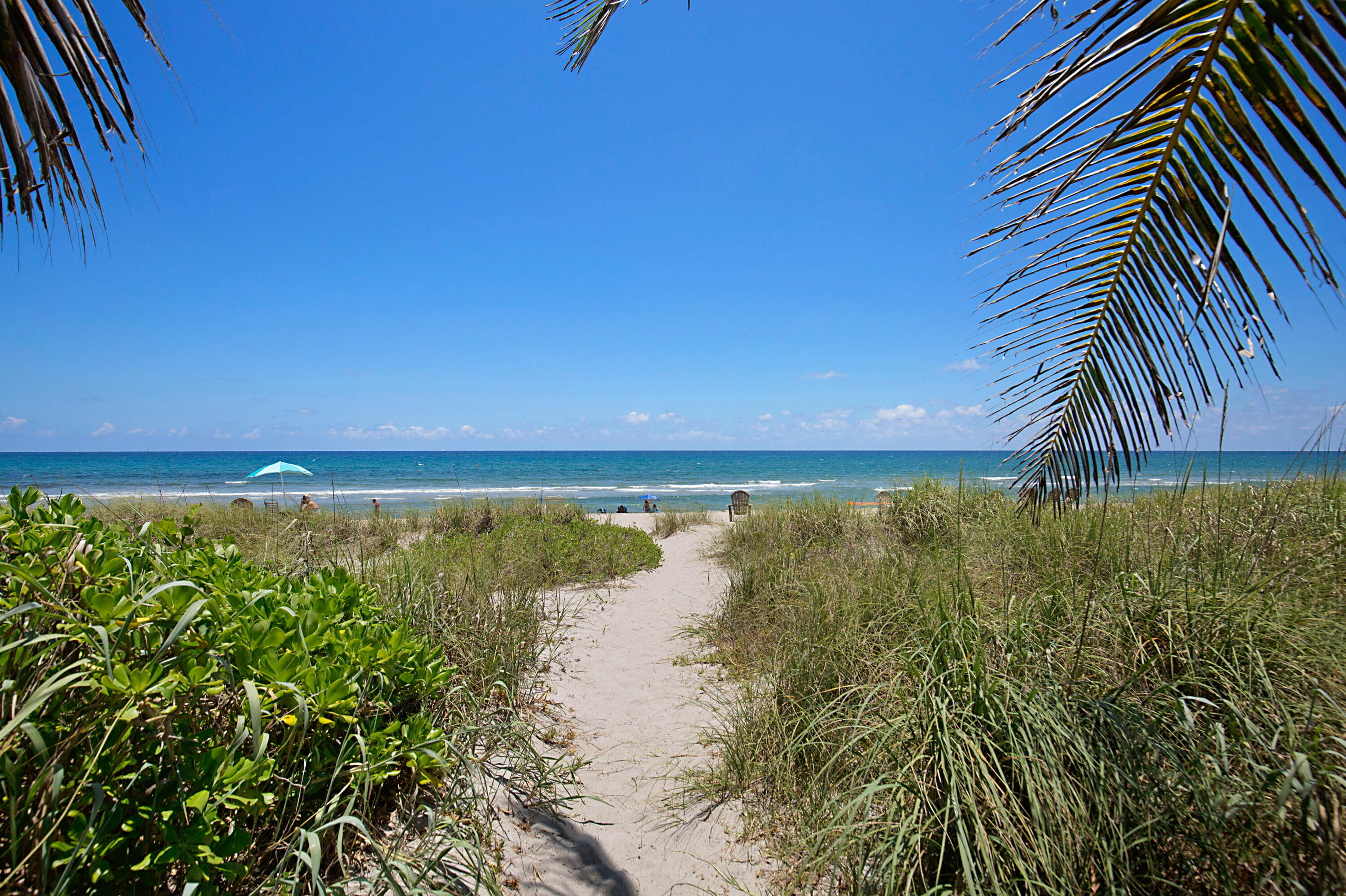 2121 North Ocean Boulevard, Unit 1507W Boca Raton, FL 33431 - Photo 55 of 56 Very private beach area