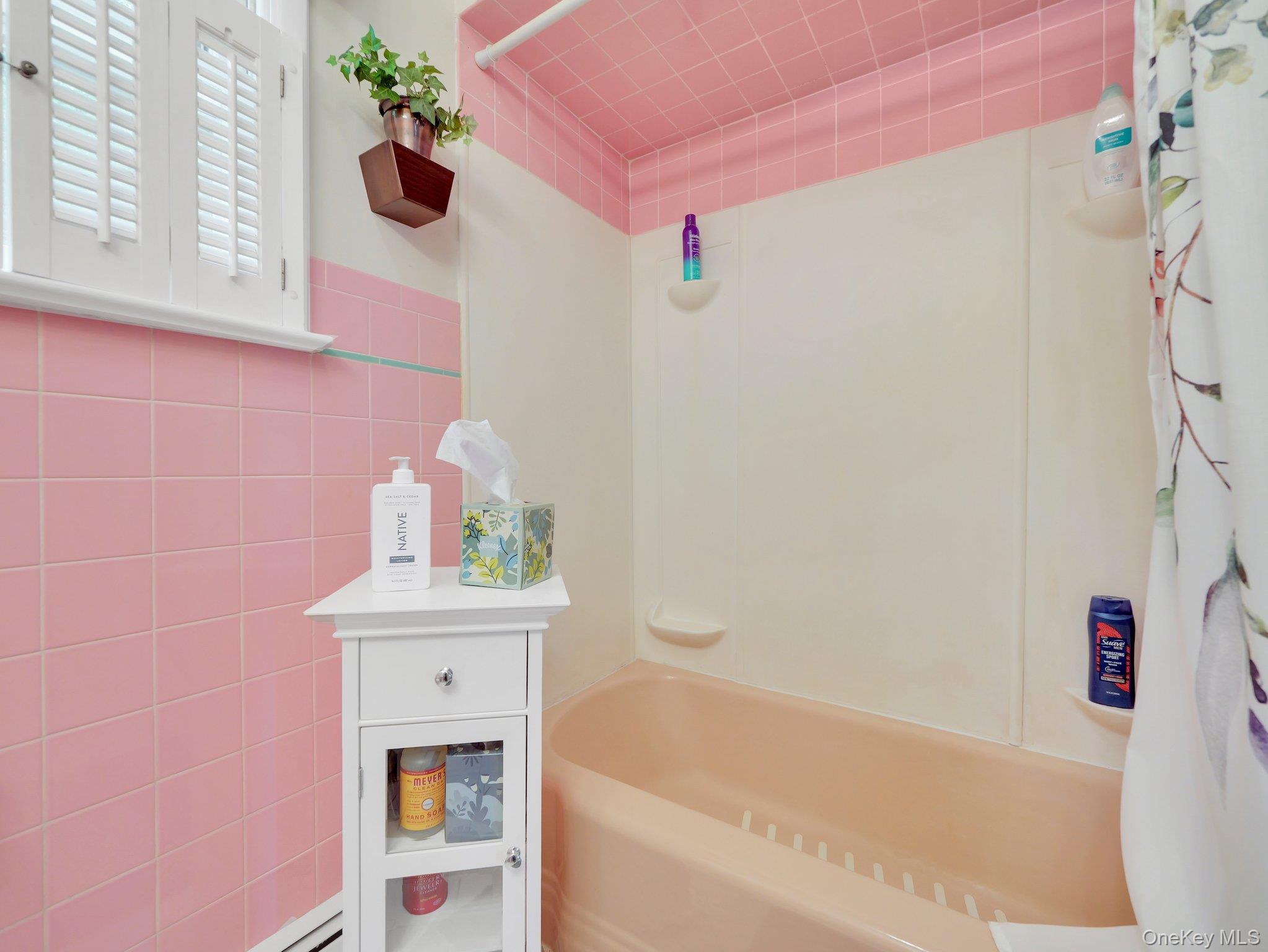 229 Eldred-Yulan Road Barryville, NY 12719 - Photo 12 of 34 a bathroom with a bath tub a sink and a shower curtain