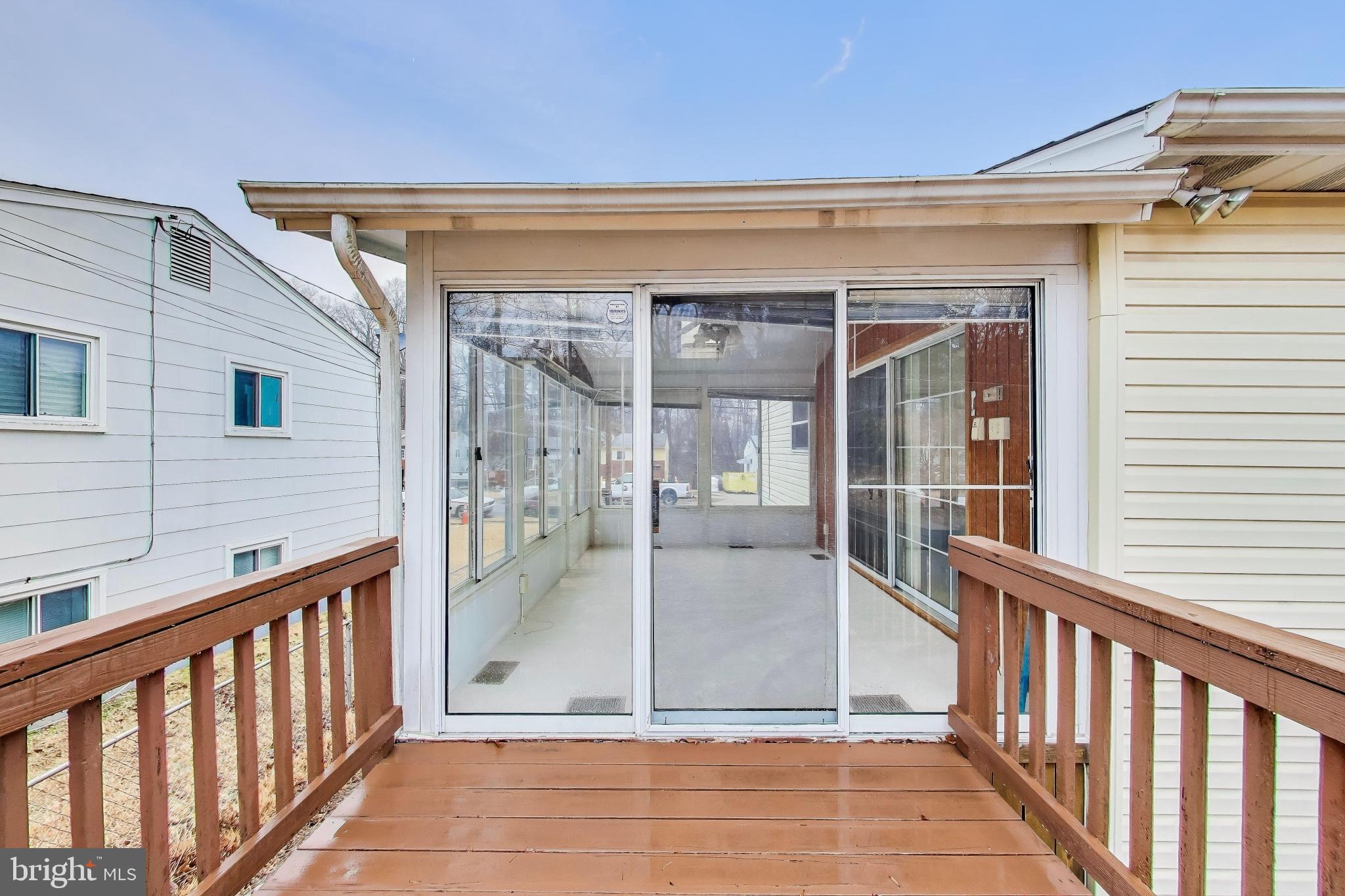 9233 Alcona Street Lanham, MD 20706 - Photo 39 of 43 a view of a porch