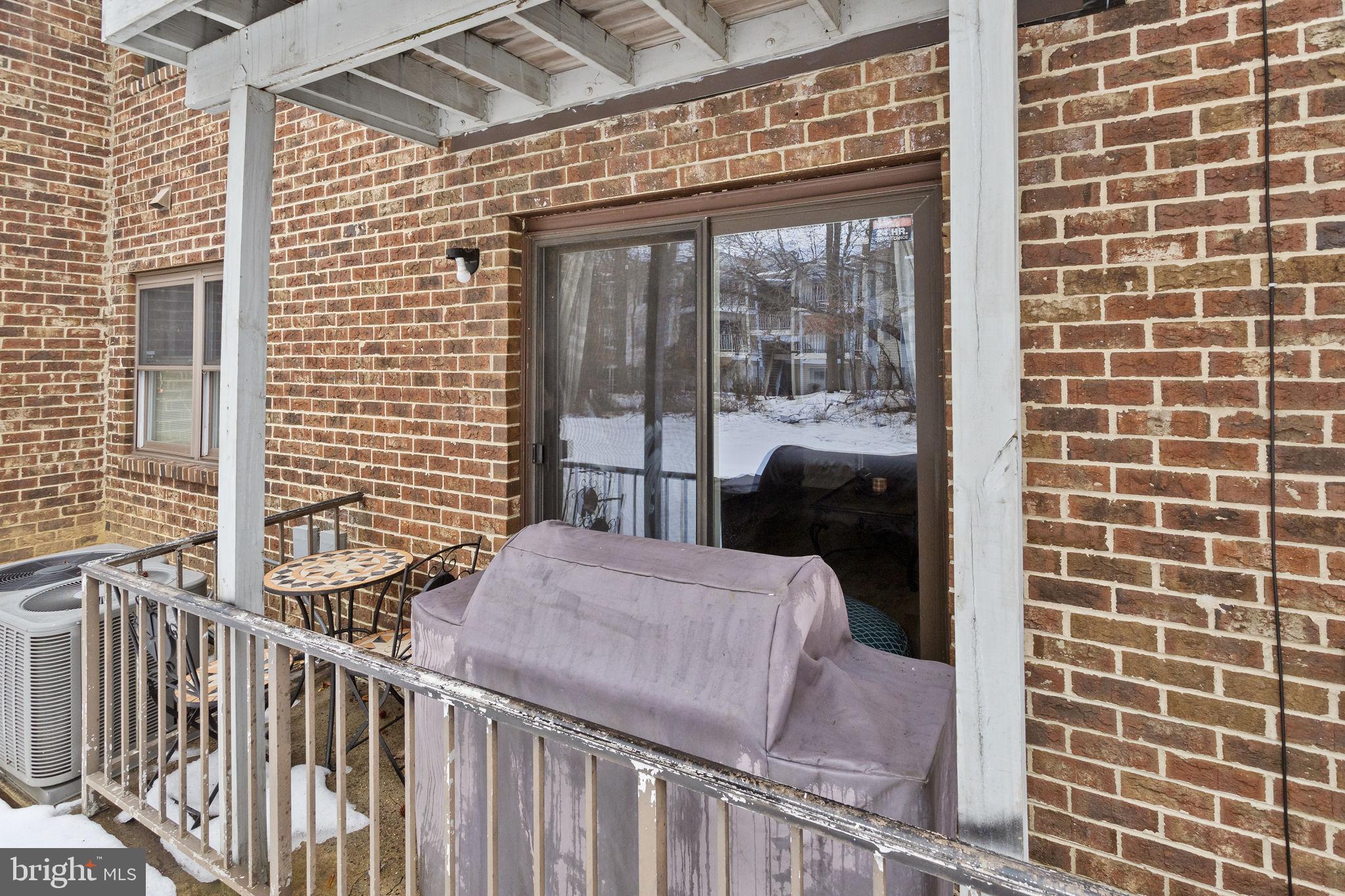 1306 Silver Court Hamilton, NJ 08690 - Photo 24 of 28 a view of a balcony with a couch