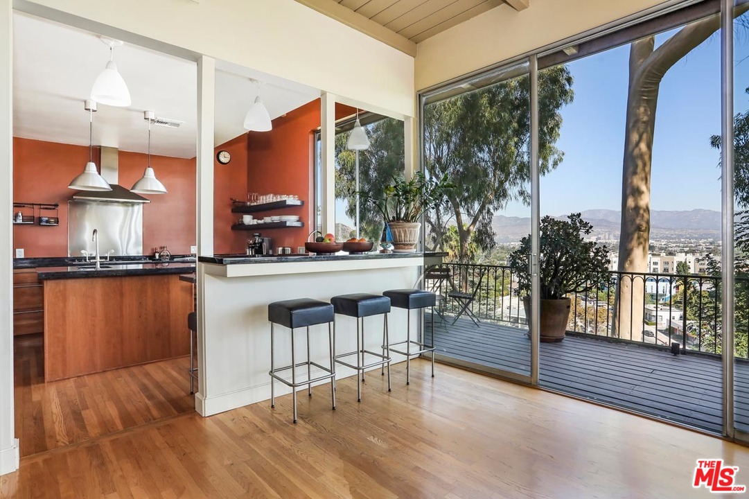 2730 Ivan Court Los Angeles, CA 90039 - Photo 12 of 38 a view of balcony with workspace
