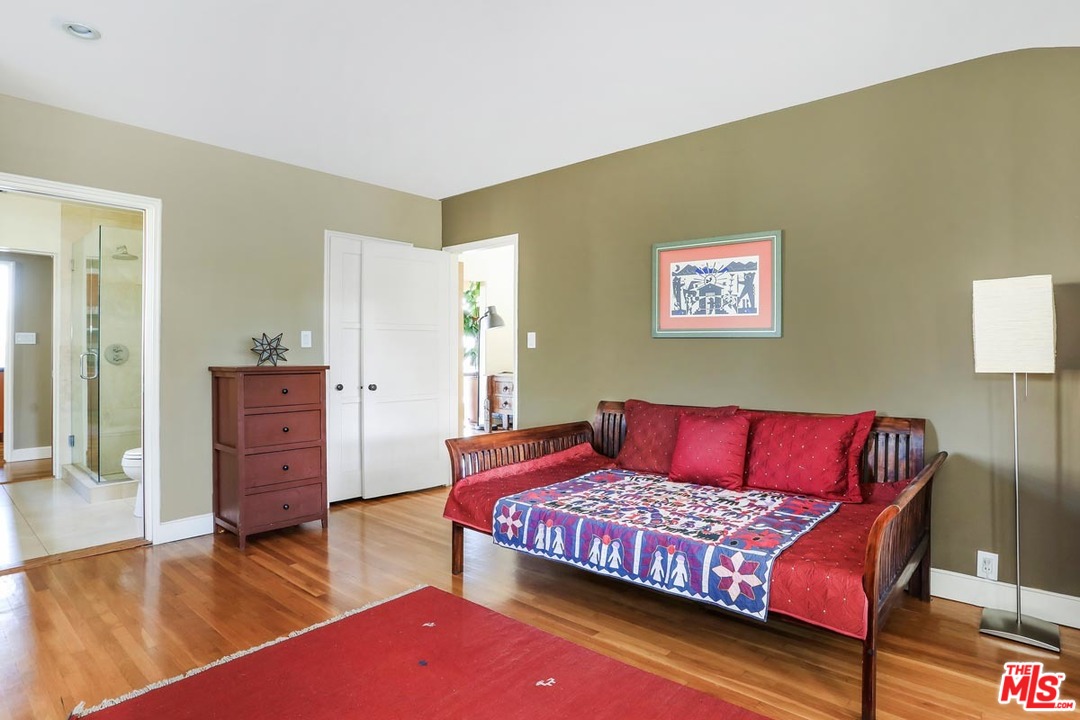2730 Ivan Court Los Angeles, CA 90039 - Photo 22 of 38 a living room with furniture and wooden floor
