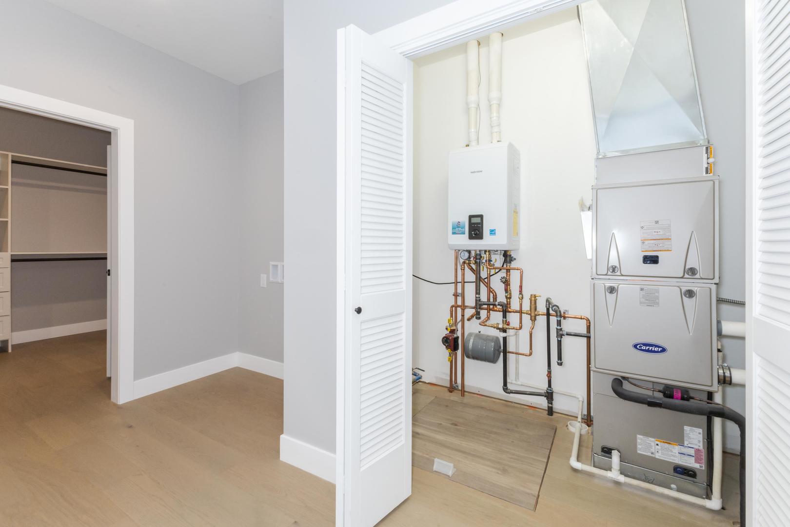 520 South 6th Street Fairbury, IL 61739 - Photo 13 of 42 wooden floor with white walls