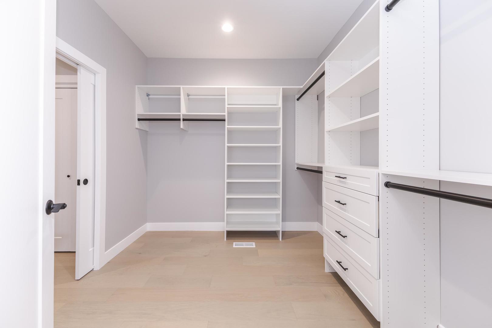 520 South 6th Street Fairbury, IL 61739 - Photo 34 of 42 a view of walk in closet with empty racks
