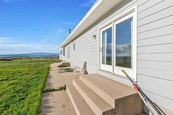 a view of an outdoor space and a lake view
