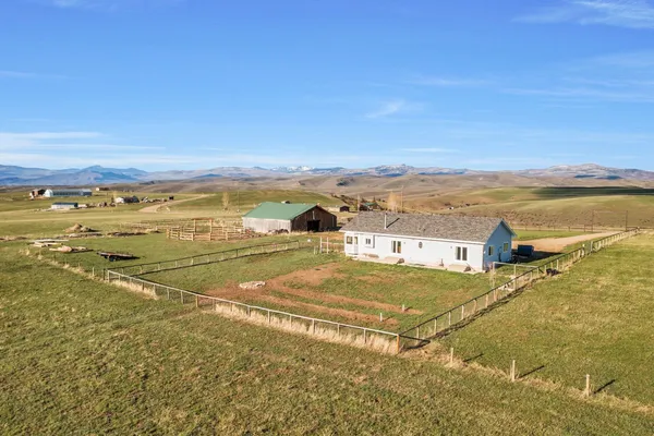 a view of an ocean and beach