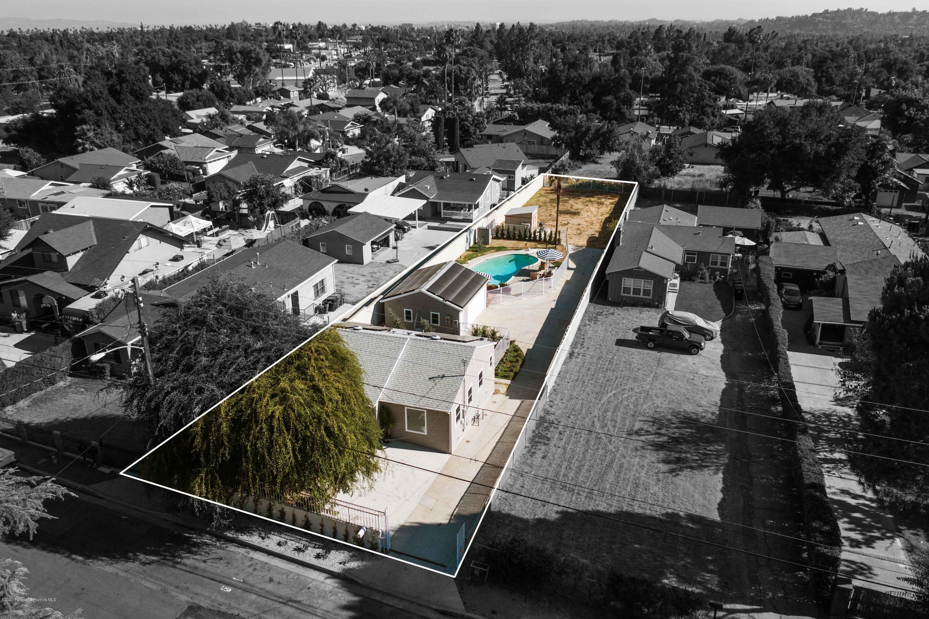 58 Mountain View Street Altadena, CA 91001 - Photo 27 of 30 an aerial view of residential houses with outdoor space