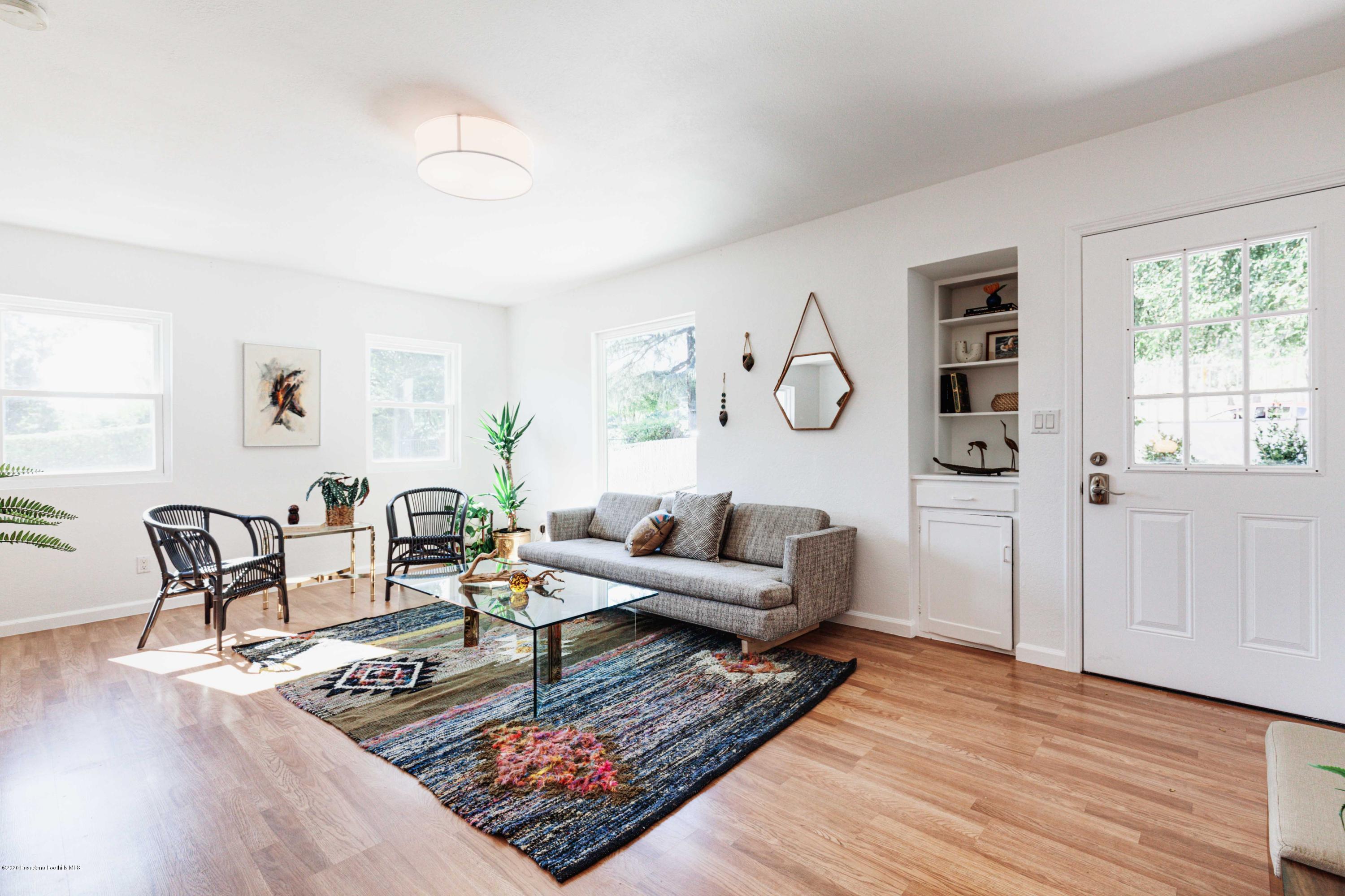 58 Mountain View Street Altadena, CA 91001 - Photo 4 of 30 a living room with furniture and wooden floor