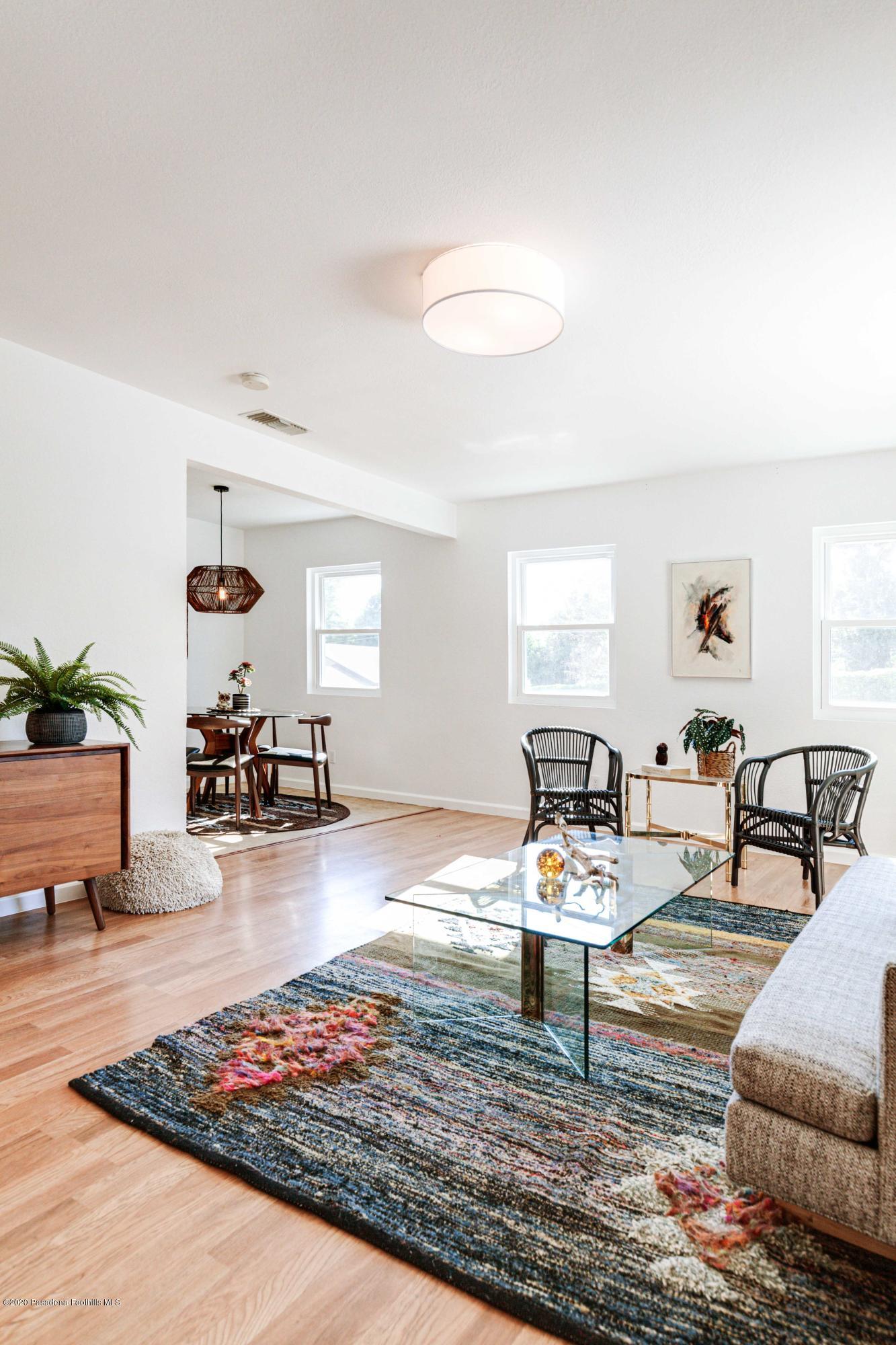 58 Mountain View Street Altadena, CA 91001 - Photo 5 of 30 a living room with furniture and wooden floor