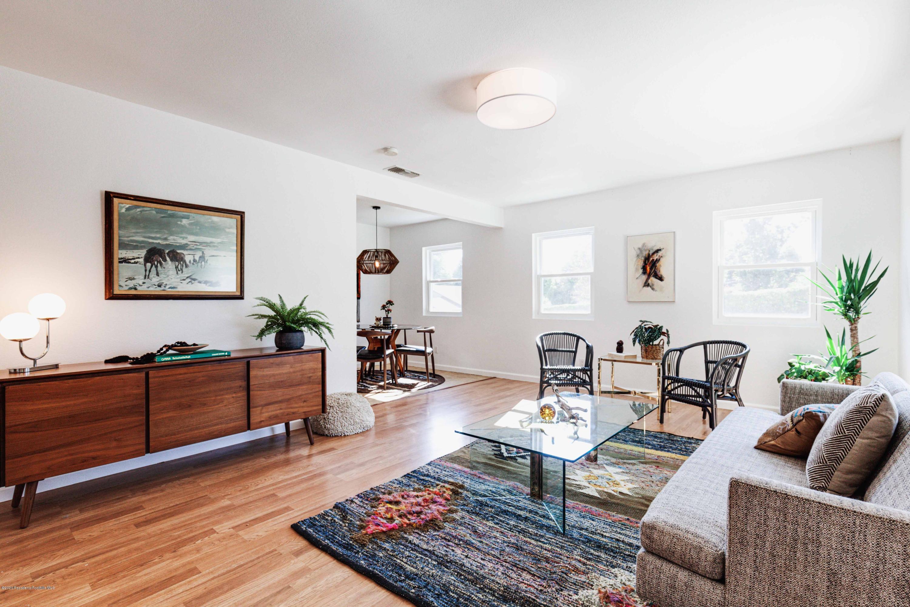 58 Mountain View Street Altadena, CA 91001 - Photo 6 of 30 a living room with furniture and wooden floor