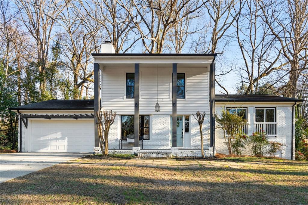 front view of a house