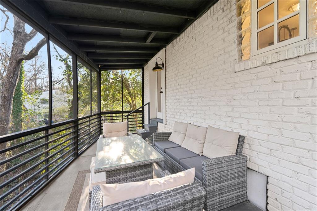3059 Trafalgar Way Atlanta, GA 30341 - Photo 49 of 52 a view of balcony with wooden floor