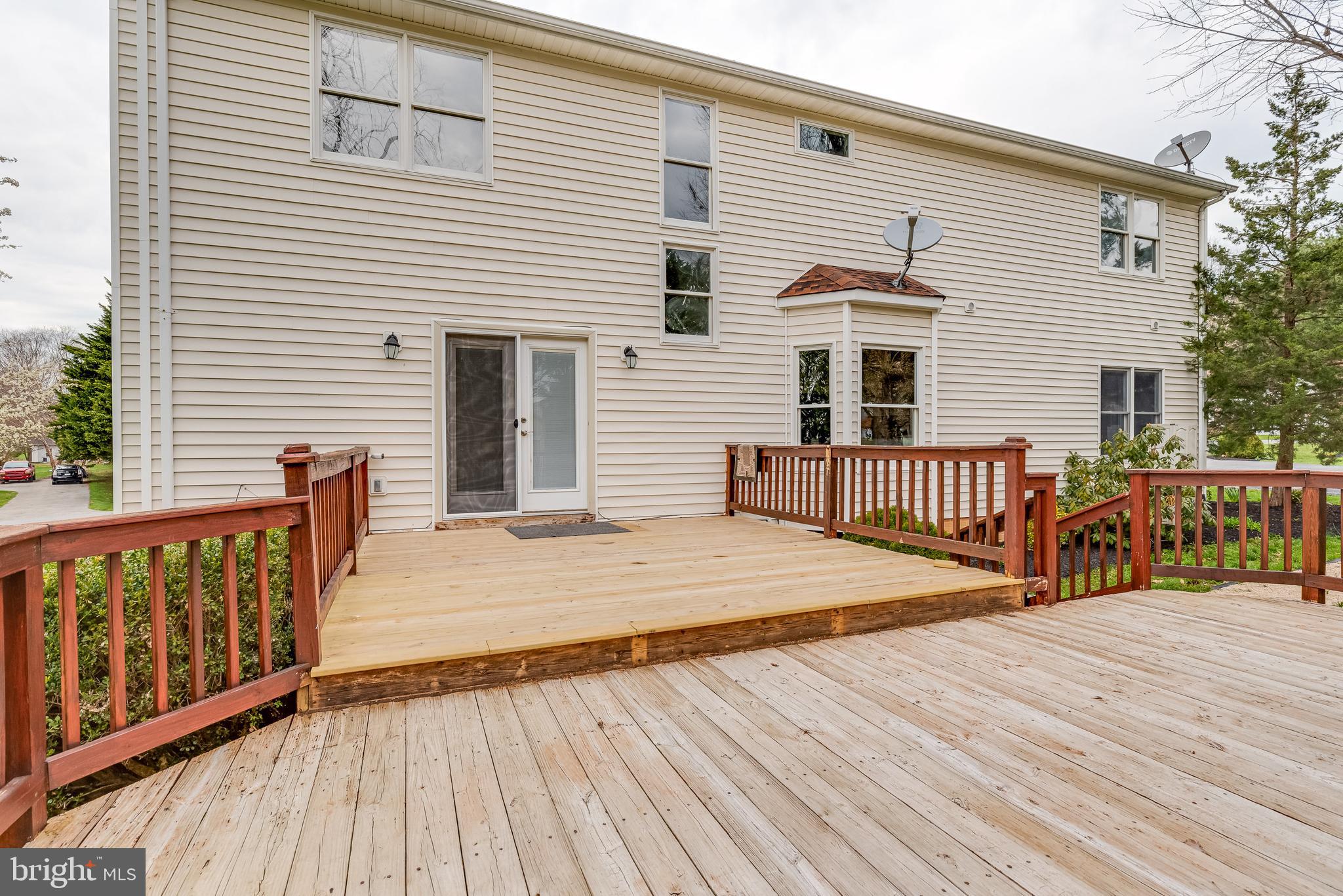 346 Deer Ridge Drive Harpers Ferry, WV 25425 - Photo 47 of 63 Outside you have a HUGE deck w/ 2 levels