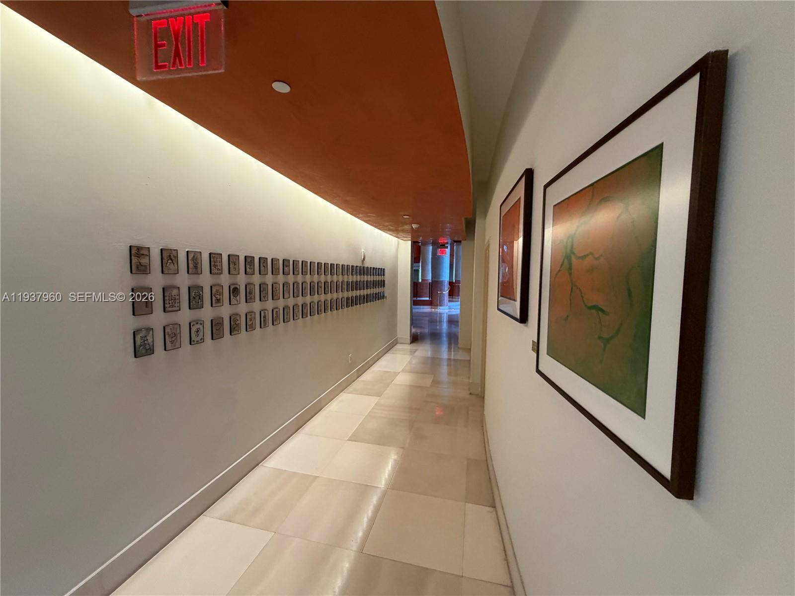 400 Alton Road, Unit LPH3007 Miami Beach, FL 33139 - Photo 29 of 51 a view of gallery with hallway