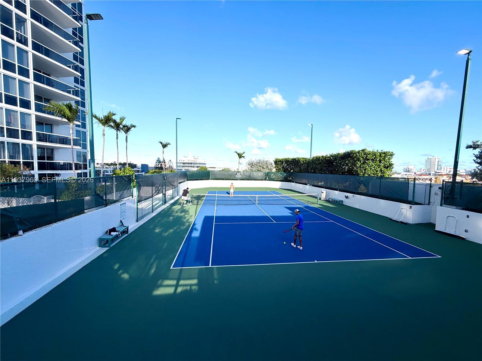 400 Alton Road, Unit LPH3007 Miami Beach, FL 33139 - Photo 47 of 50 Tennis Court