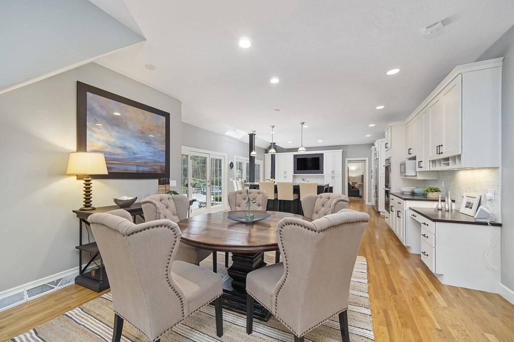 90 Ruddock Road Sudbury, MA 01776 - Photo 9 of 41 a view of a dining room with furniture window and outside view