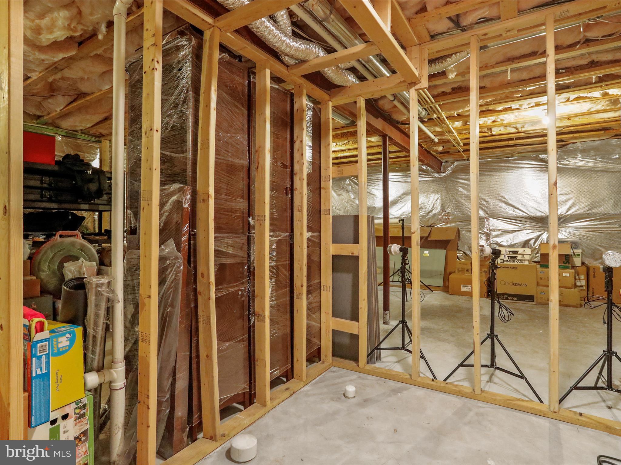 40594 Banshee Drive Leesburg, VA 20175 - Photo 59 of 74 Unfinished Basement-Bath Rough-In