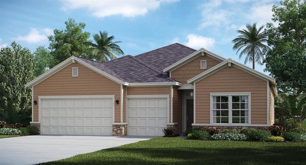 1268 Southeast 42nd Road Ocala, FL 34480 - Photo 1 of 1 Artist rendering; illustration only; colors, features, and garage orientation will differ.