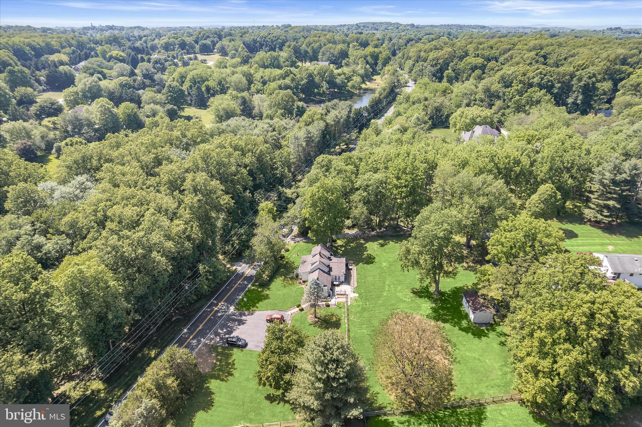 13190 Folly Quarter Road Ellicott City, MD 21042 - Photo 48 of 52 Aerial view