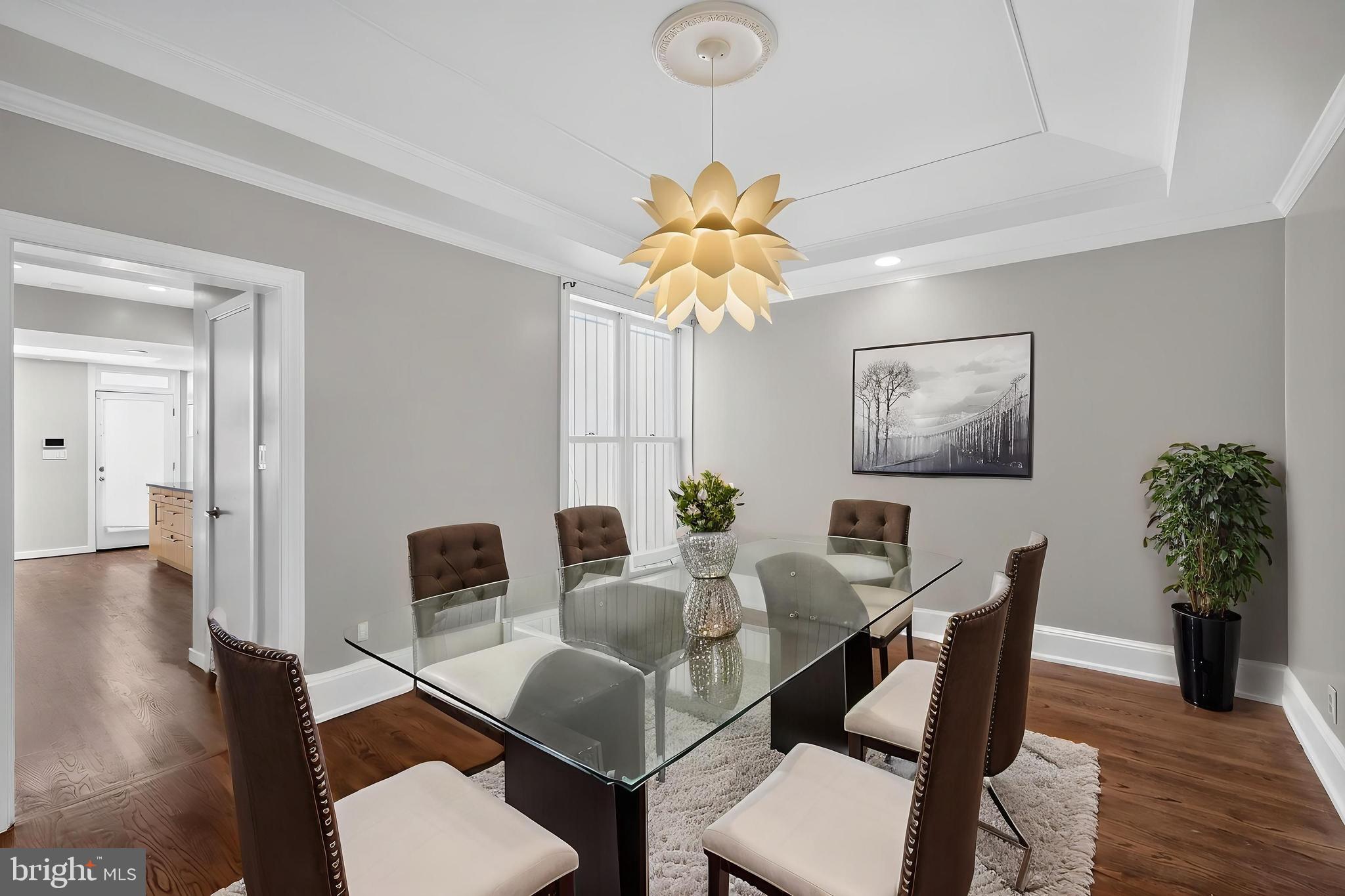 1819 Riggs Place Northwest Washington, DC 20009 - Photo 11 of 55 Dining Room Virtually Staged