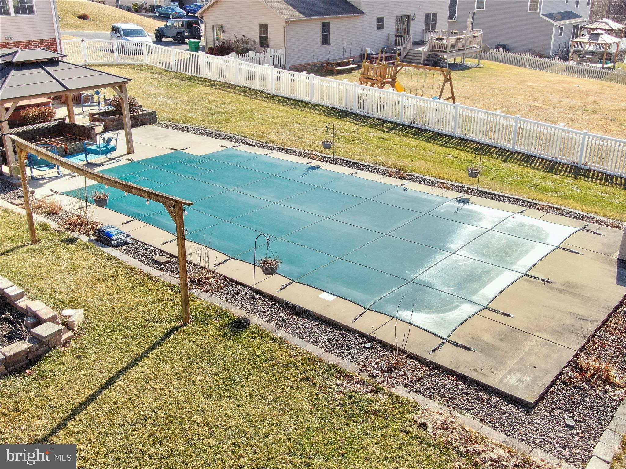 8935 Harper Drive Waynesboro, PA 17268 - Photo 44 of 46 a view of a swimming pool with an outdoor space