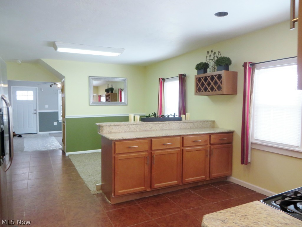 1334-1336 Craneing Road Wickliffe, OH 44092 - Photo 4 of 25 Kitchen nicely updated and open to dining room