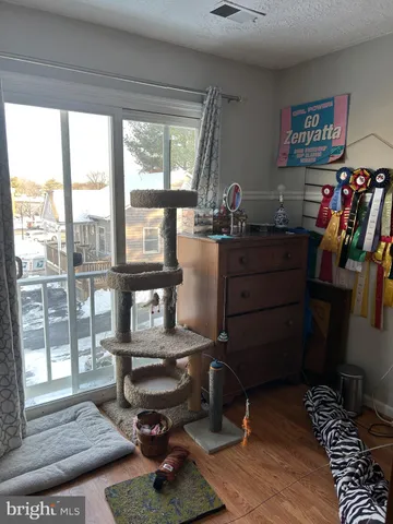 a room with furniture and a window