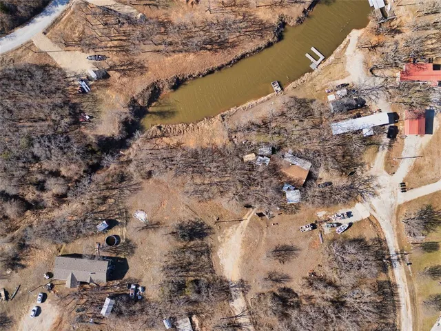 a view of a lake with a city