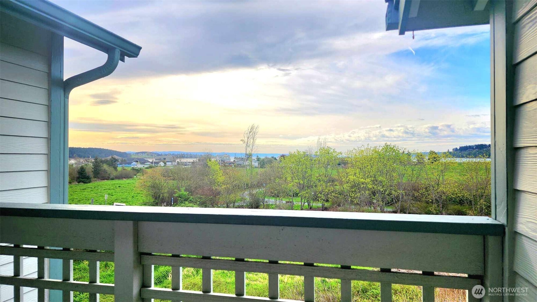 485 Southwest Bayshore Drive, Unit C301 Oak Harbor, WA 98277 - Photo 13 of 40 a view of a city from a balcony