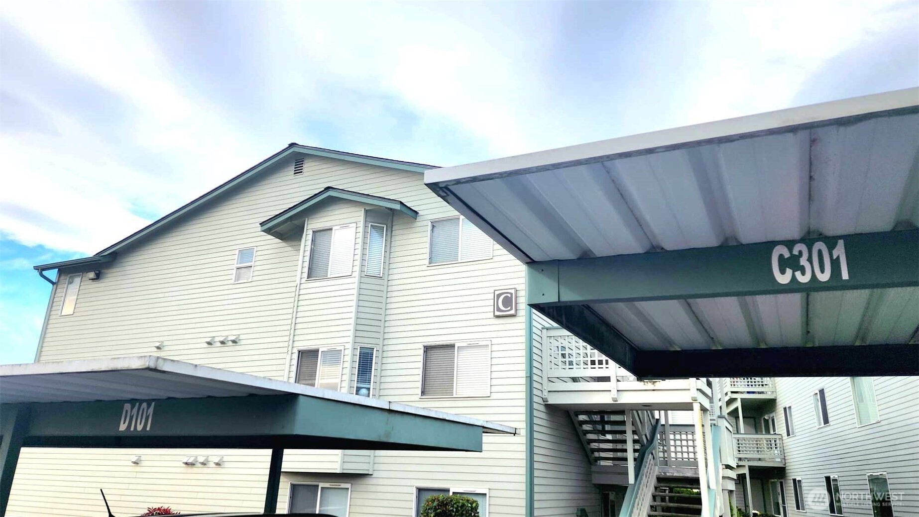 485 Southwest Bayshore Drive, Unit C301 Oak Harbor, WA 98277 - Photo 16 of 40 a view of a house with a balcony