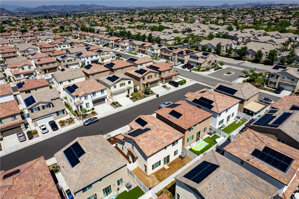 36390 West Flare Winchester, CA 92569 - Photo 26 of 46 an aerial view of a city with lots of residential buildings