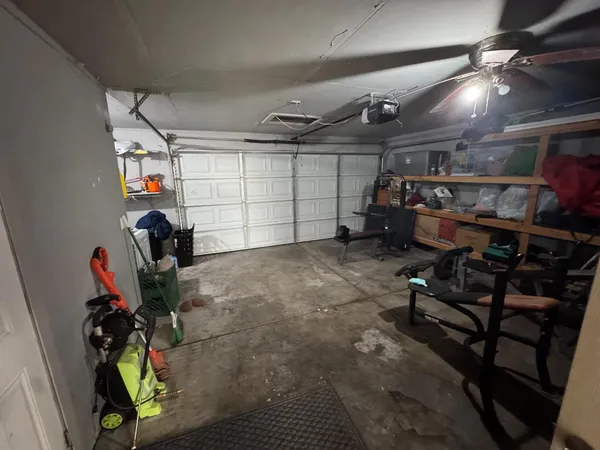 a view of storage and utility room
