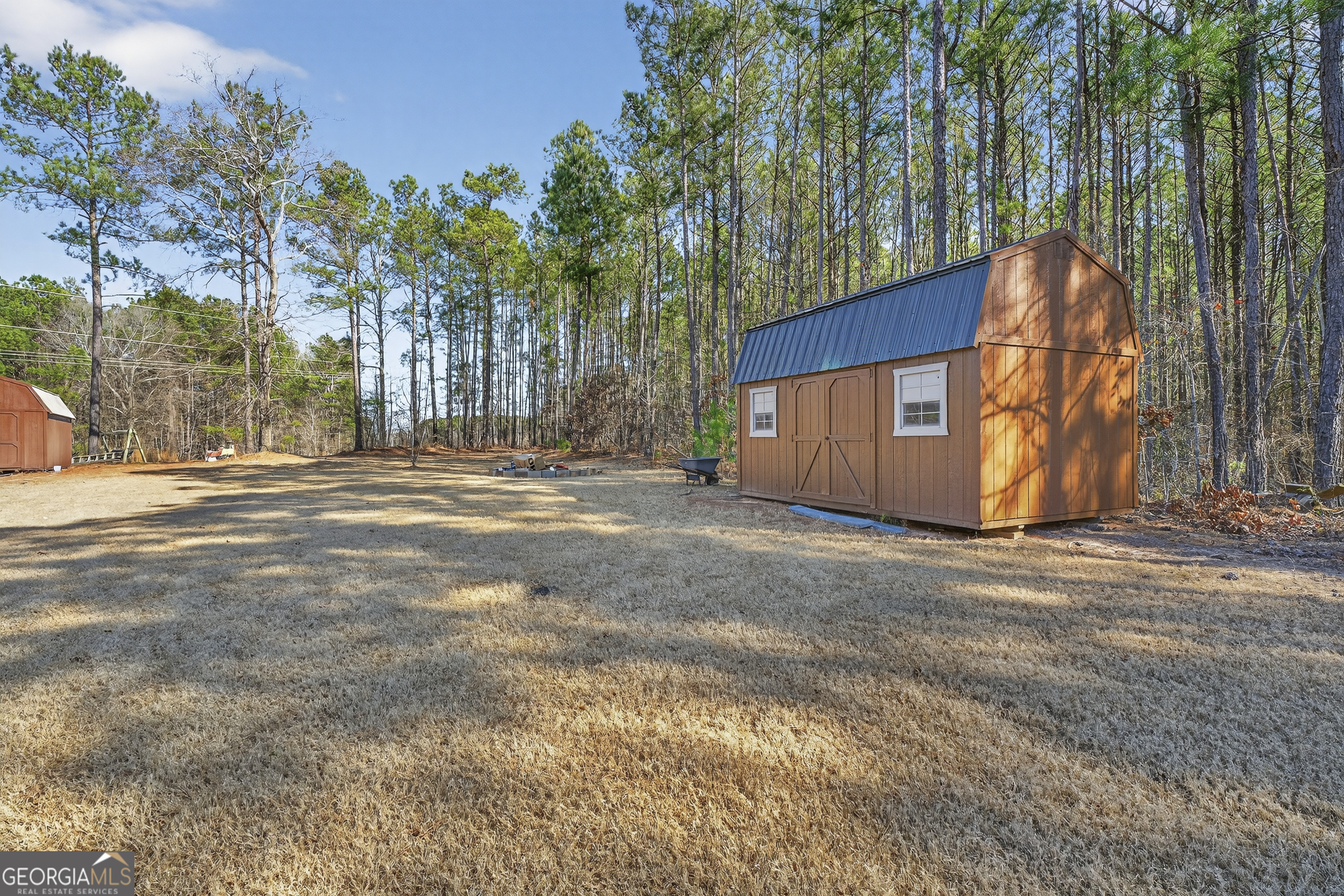 255 Needleleaf Drive Barnesville, GA 30204 - Photo 38 of 47 a backyard of a house with lots of green space