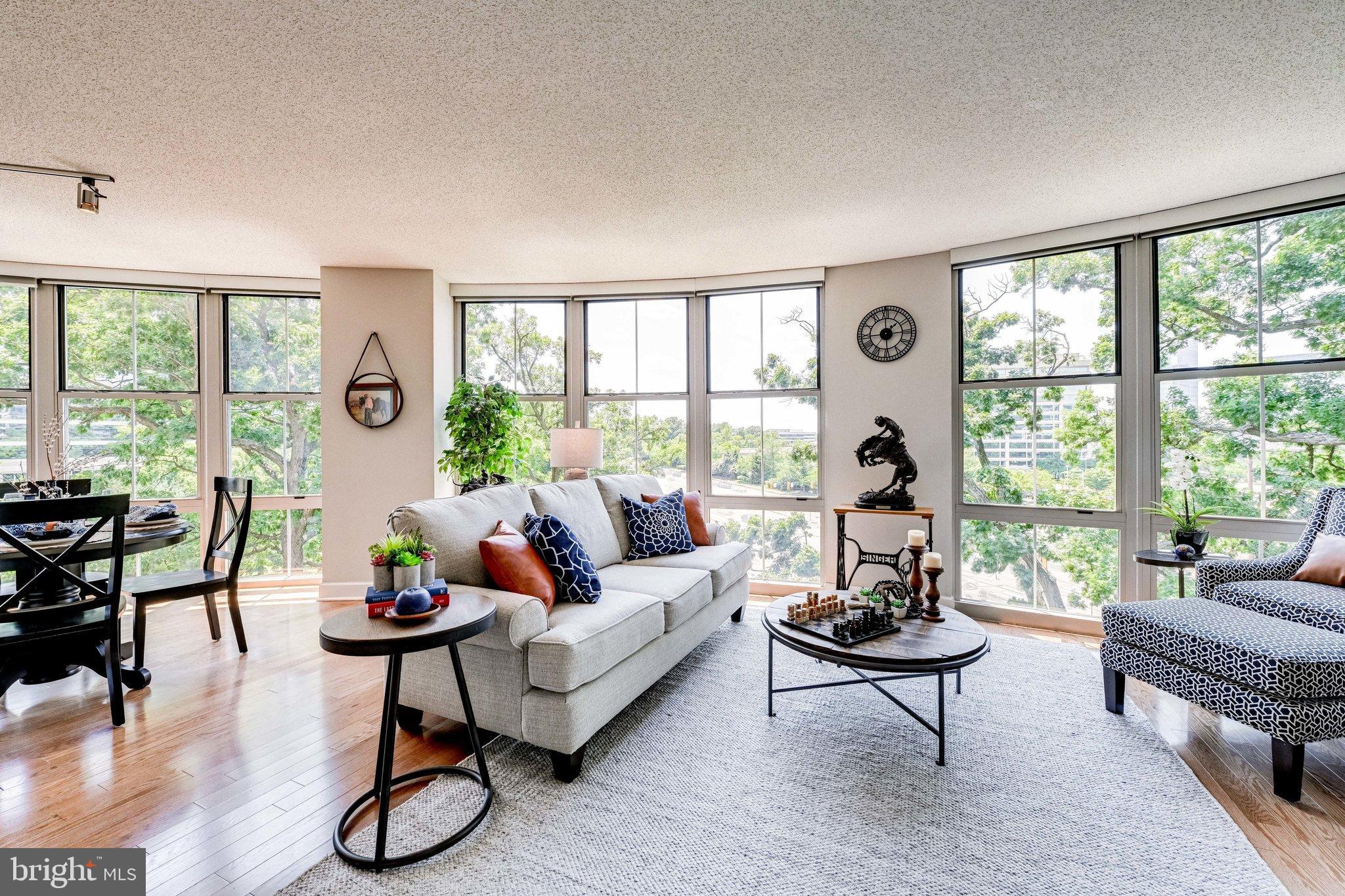 11800 Sunset Hills Road, Unit 714 Reston, VA 20190 - Photo 3 of 44 Expansive Living Space with Panoramic Views