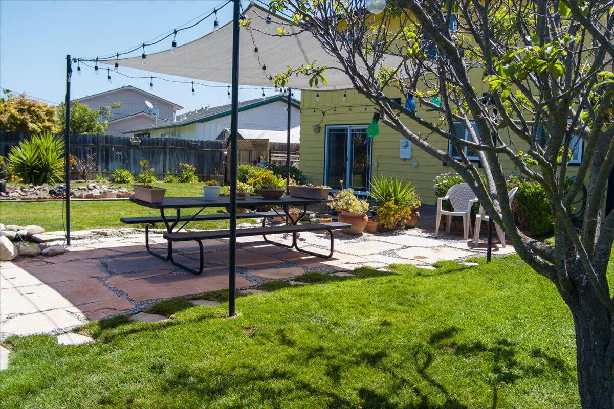 412 Milky Way Lompoc, CA 93436 - Photo 35 of 40 a view of a house with backyard and sitting area