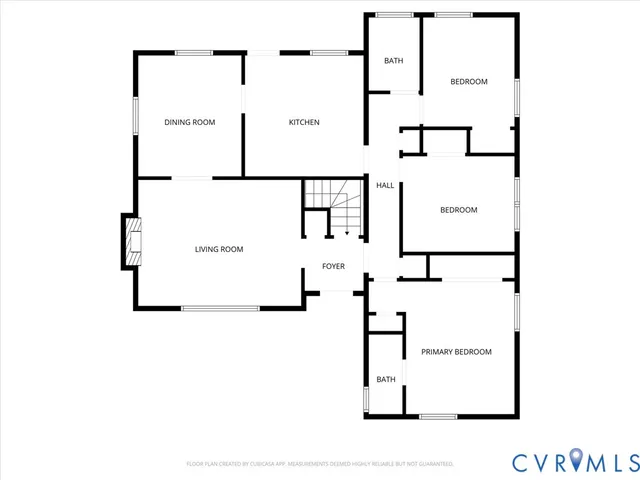 a picture of a floor plan