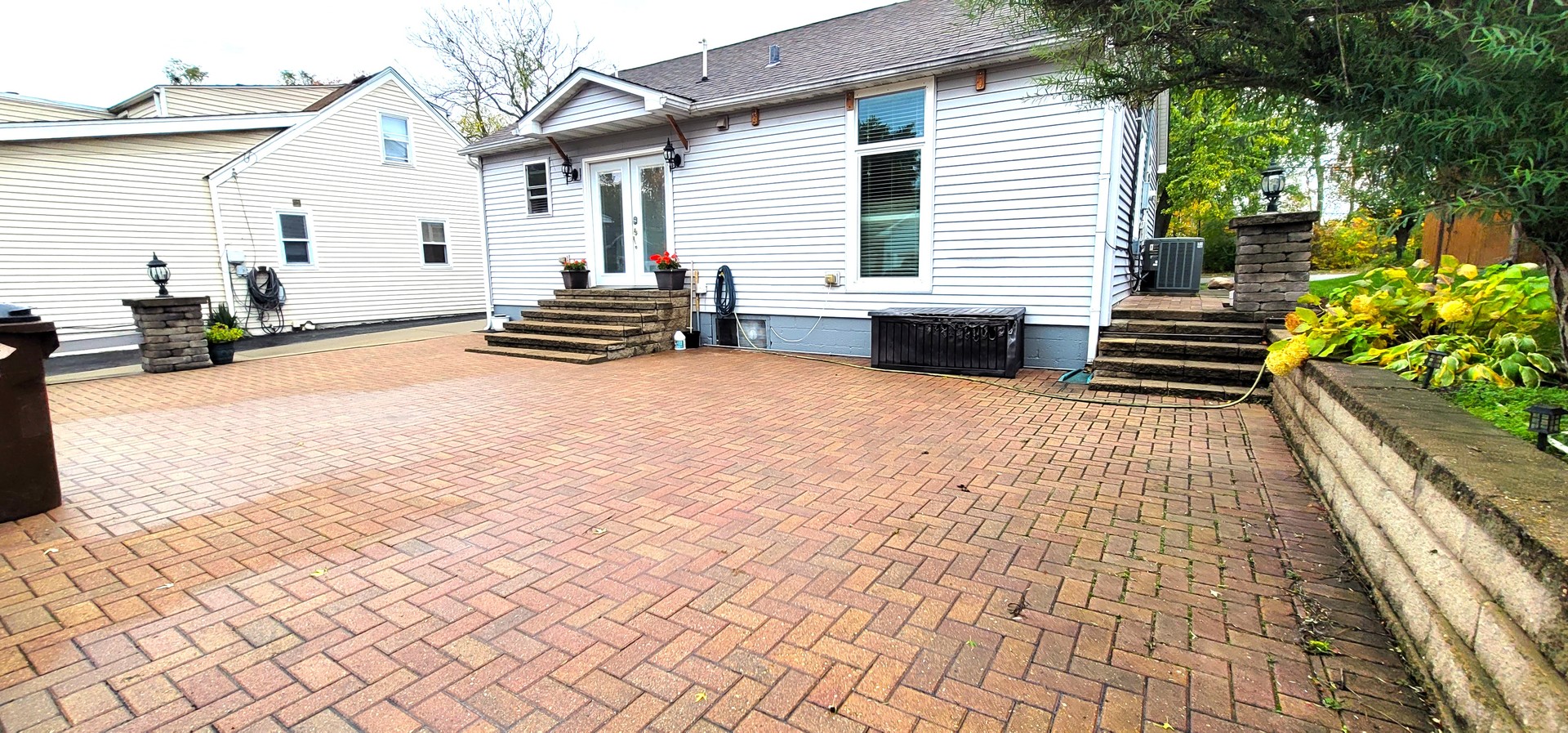 1817 Maple Road Homewood, IL 60430 - Photo 28 of 42 a view of a backyard with sitting area