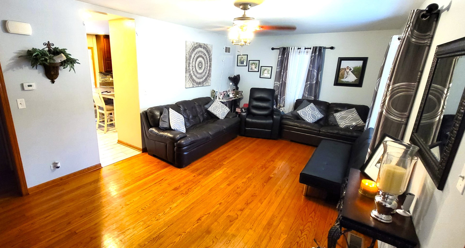 1817 Maple Road Homewood, IL 60430 - Photo 3 of 42 a living room with furniture and wooden floor