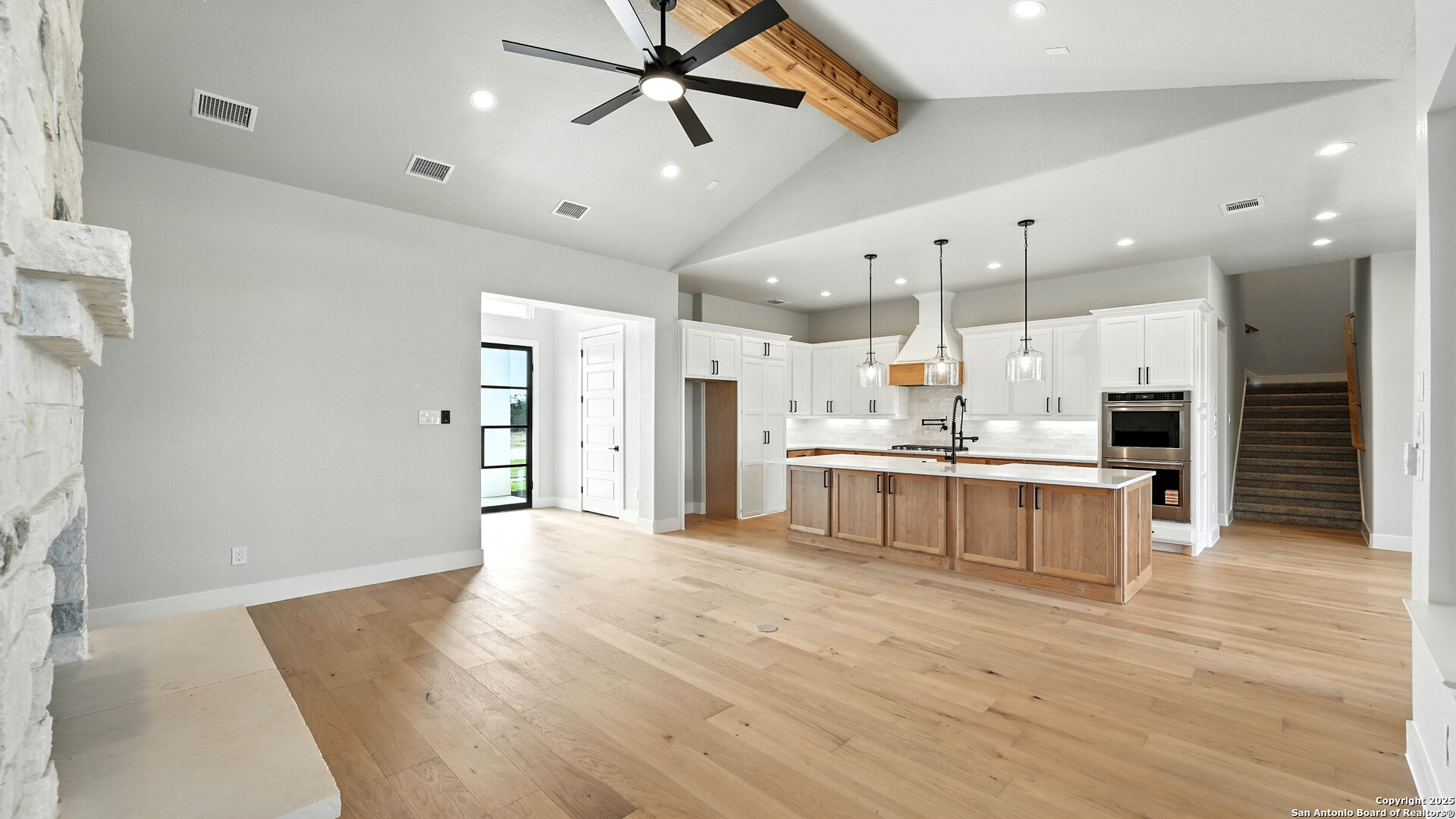 306 Toucan Drive Spring Branch, TX 78070 - Photo 11 of 50 a large kitchen with a lot of counter space and stainless steel appliances
