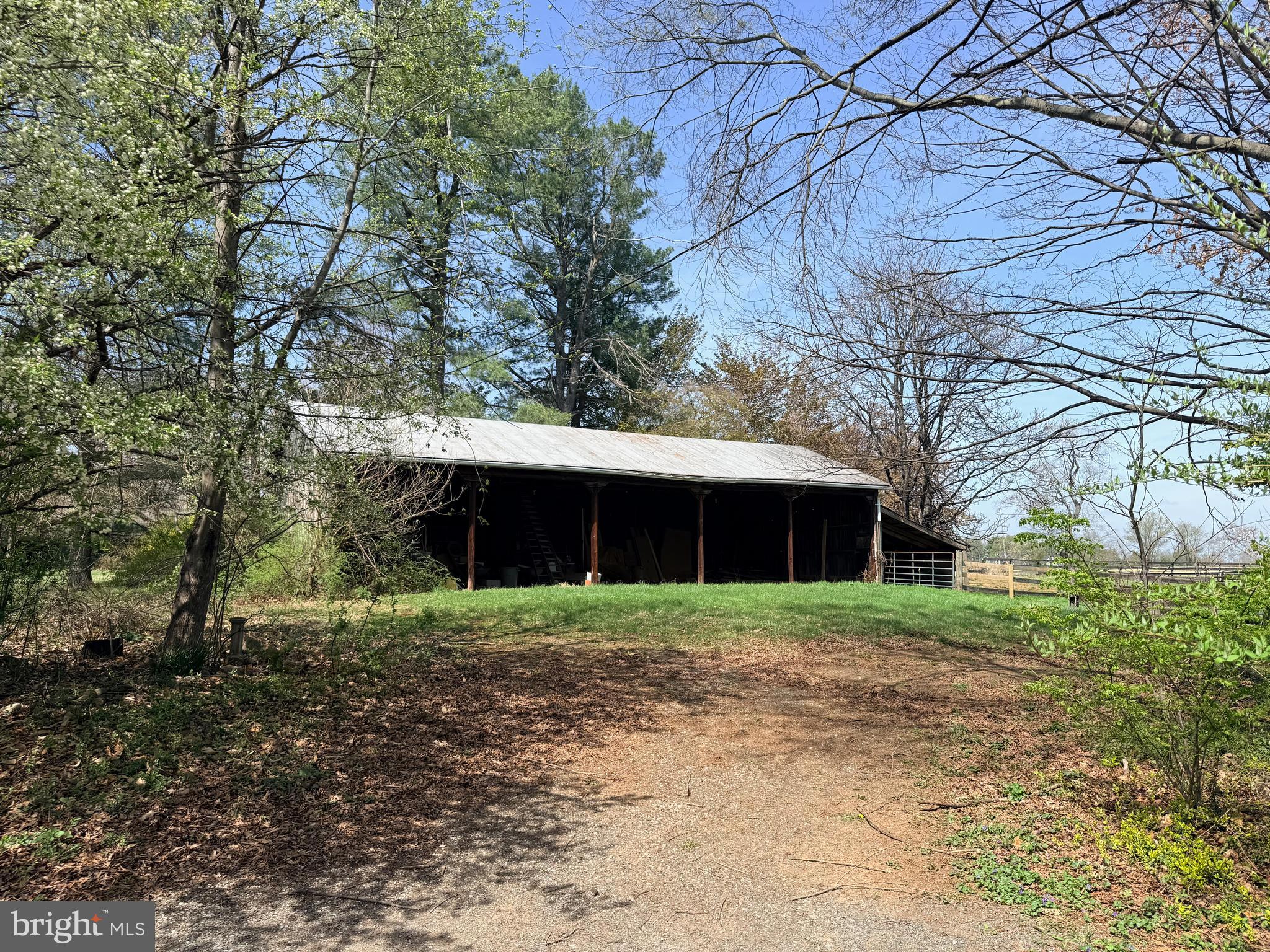 2517 5 Points Road Marshall, VA 20115 - Photo 5 of 8 Equipment shed with electric