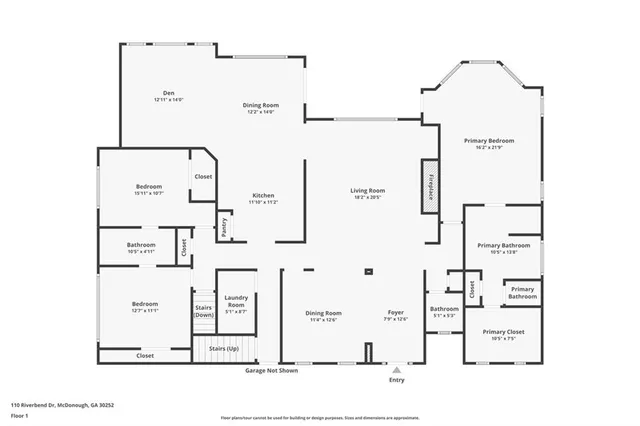 $849,900 | 110 Riverbend Drive, McDonough, GA 30252