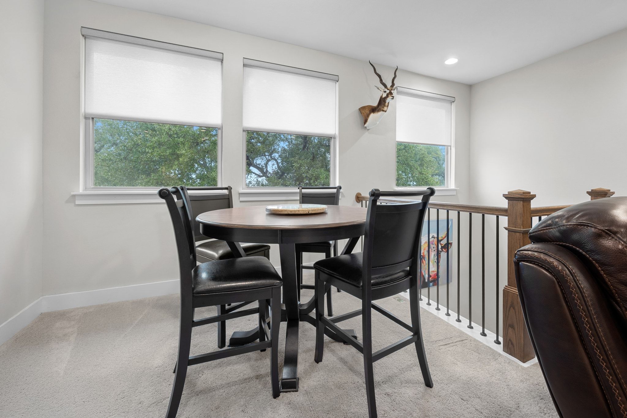 2009 Nature View Loop Driftwood, TX 78619 - Photo 23 of 40 a view of a dining room with furniture window and outside view