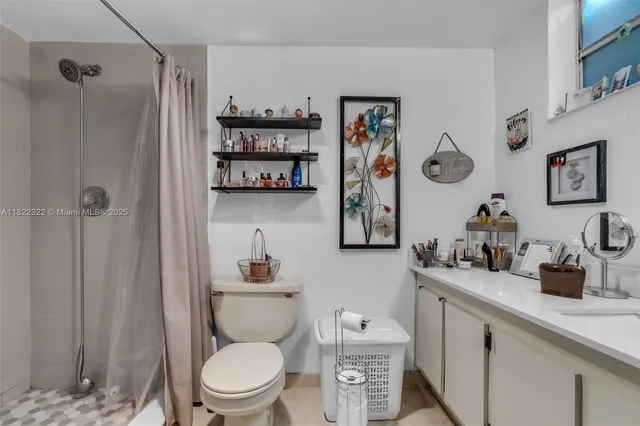 a living room filled with furniture