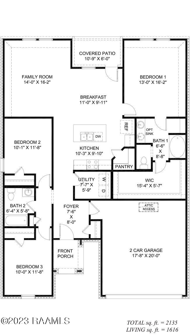 320 Caribbean Boulevard Sunset, LA 70584 - Photo 10 of 10 A-FIRST-FLOOR-PLAN_1150x651_300dpi